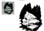 recreate blurry logo into clean vector manually